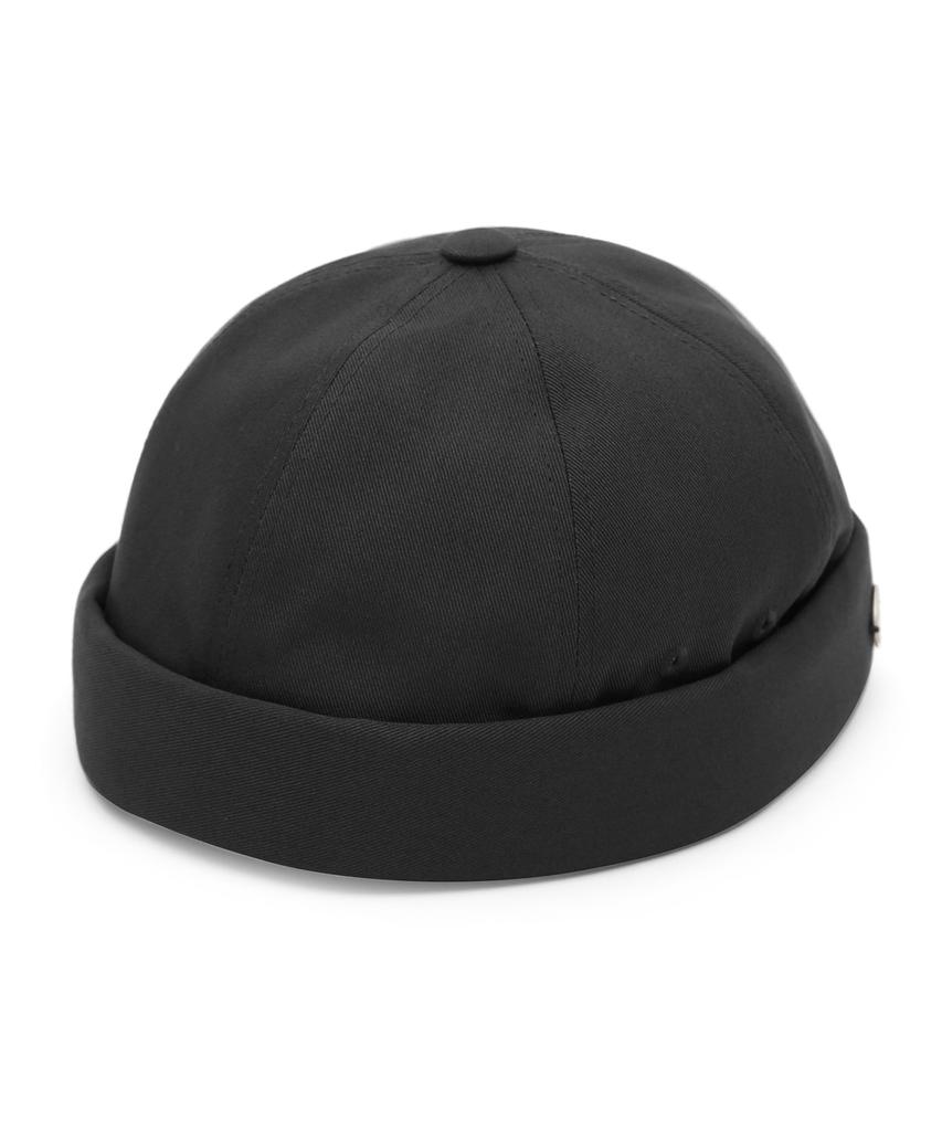 Eondeokeonteulol Four Seasons Big Size Oversized Cotton Adjustable Size Unisex Brimless Watch Cap Uc / Over Fit Brimless / Bk