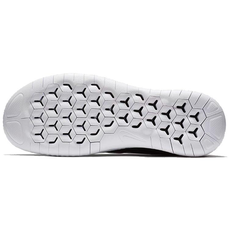 Nike Free Rn 2018 Black White Women's 942837-001