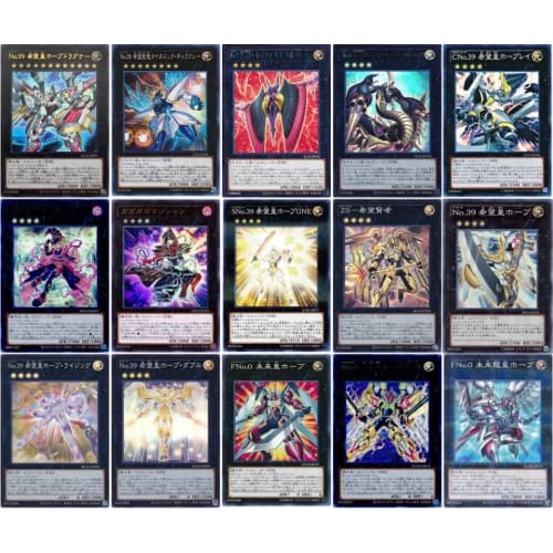 [Deck Sale] Onomato Hope Deck Pre-built Deck with Sleeves Dodododo Warrior FNo.0 Future Emperor Hope Zexal
