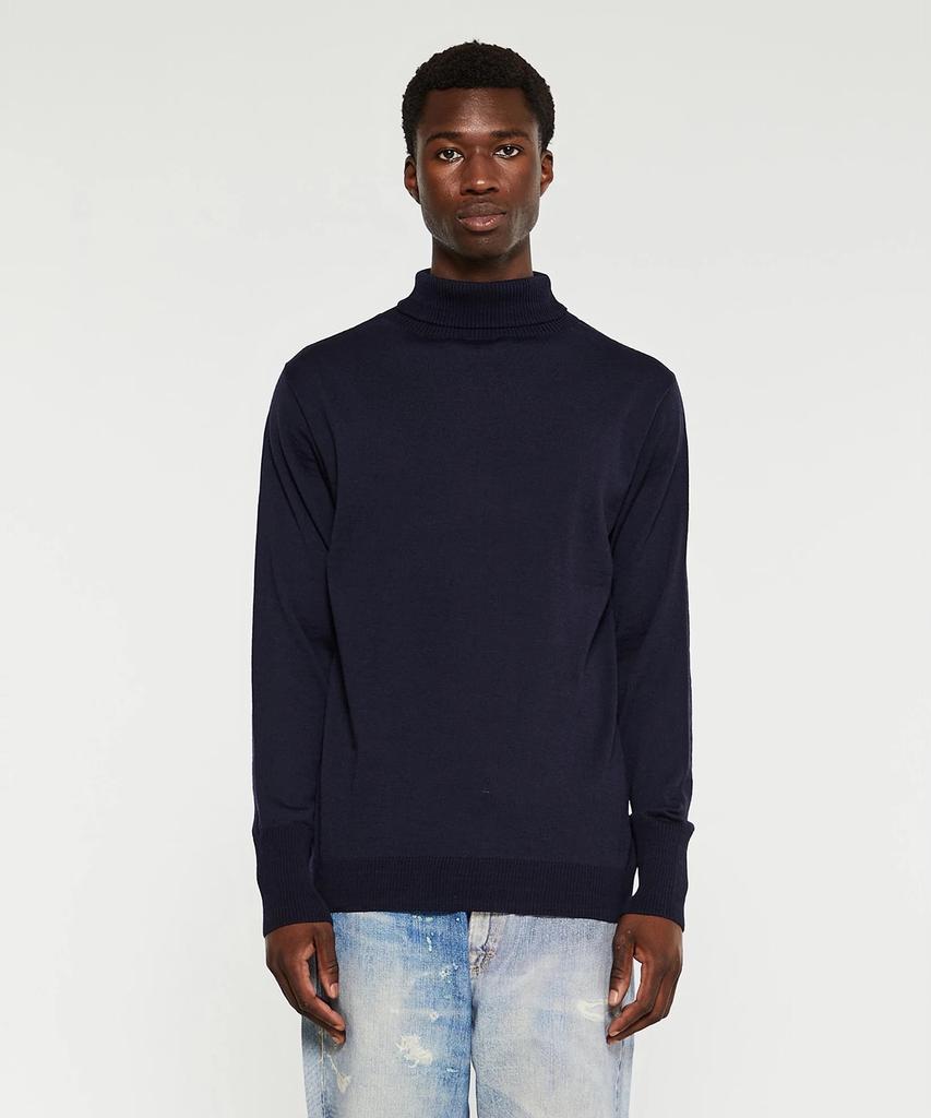 Andeleusenandeleusen Marine Turtleneck Navy Blue