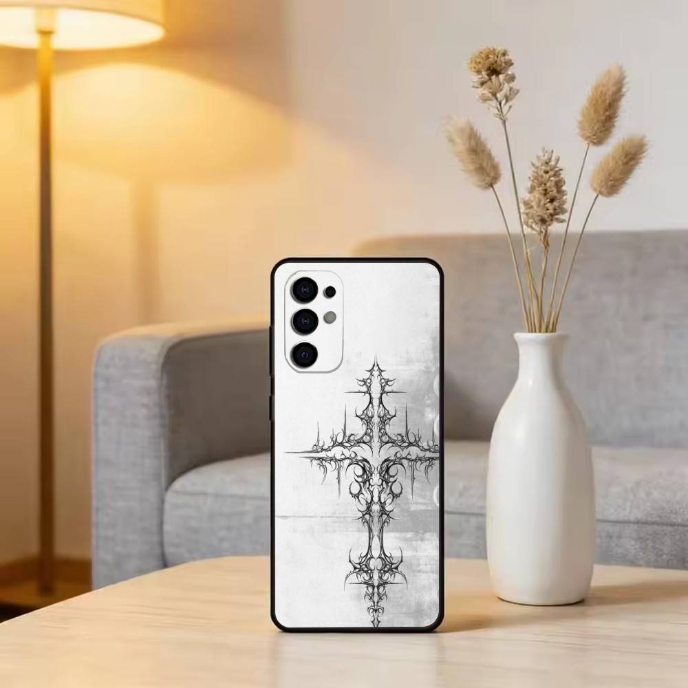 G-Gothic D-Dark A-Aesthetic Phone Case Black Silicone Soft For Samsung S25,S24,S21,S22,S23,S30,Ultra,S20,Plus,Fe,Lite