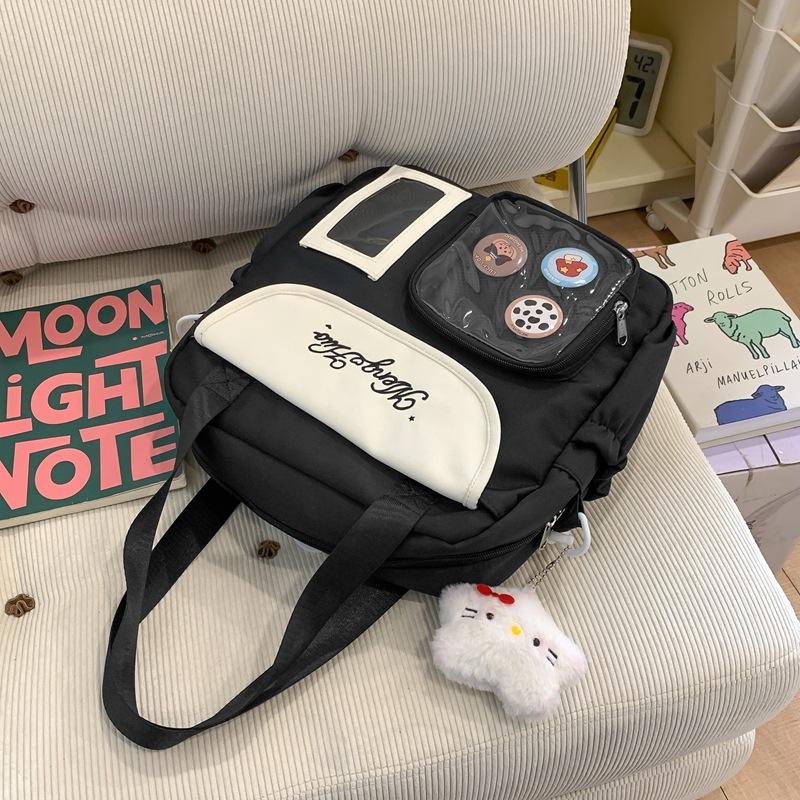 

Japanese pain bag messenger bag women s new fashionable large-capacity portable tote bag versatile student shoulder bag tide single bag