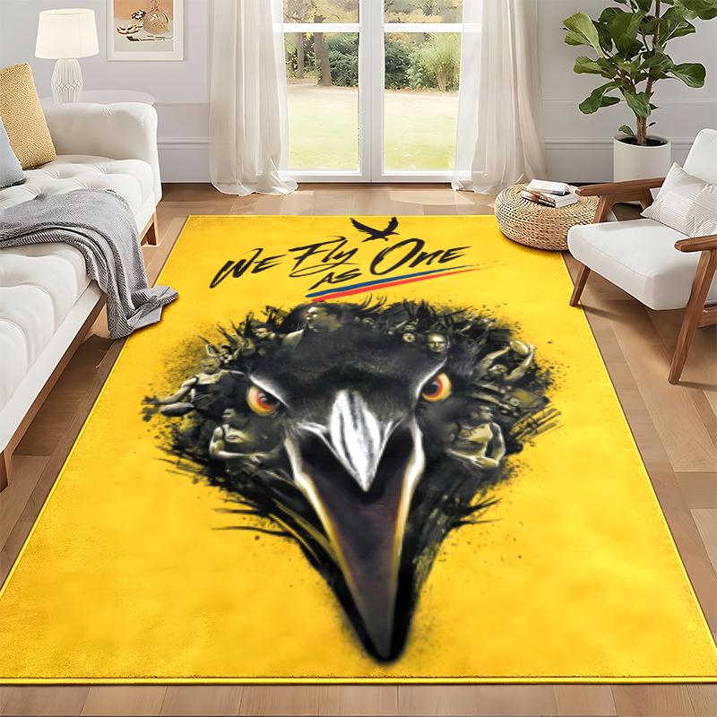 Adelaide Crows Carpet Door Mat for Living Room or Bedroom Protective Mat Under Chair Office Decoration Christmas Gift Birthday Present