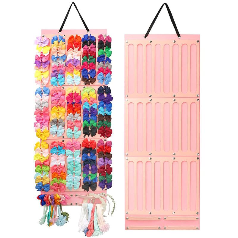 Hanging Baby Hair Accessories Storage Display Rack Large Capacity Hair Clips Organizer Hair Bows