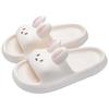 Cartoon Rabbit Women Slippers Summer Beach Thick Bottom Home Slides Comfortable Soft Bathroom Slippers