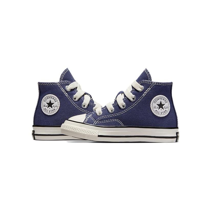 Converse Chuck 70 1V Comfortable Versatile Durable High-Top Walking Shoes Baby sneaker Blue A05355C