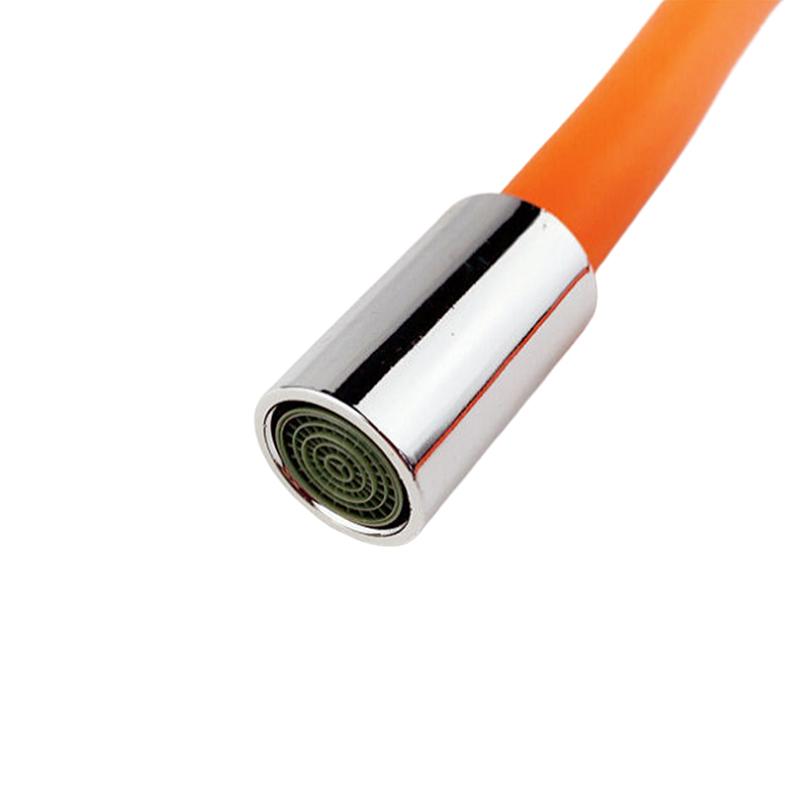 20Cm Przedłużacz Baterii Uniwersalny Obrotowy 360° Wąż Silikonowy Rura Baterii Miękki Giętki Kształt Odporny na Rozpryskiwanie Odpowiedni Do Łazienki Domu