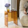 Nordic Acrylic Sofa Side Table Living Room Home Minimalist Mini Coffee Table Ins Creative Transparent Bedside Small Table