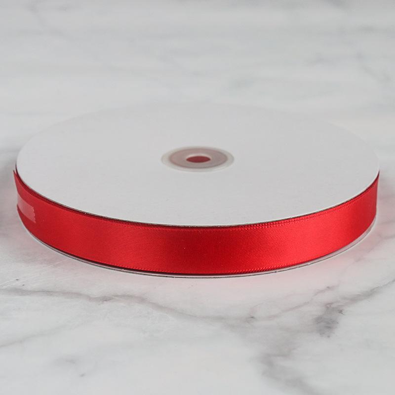Elegantes Multifunktions-Rotes Band Verschlüsseltes Polyesterband Schleifenband Geschenkverpackung Dekoration Hochzeit Blume Kuchen Neujahr Bindeband Heimdekoration