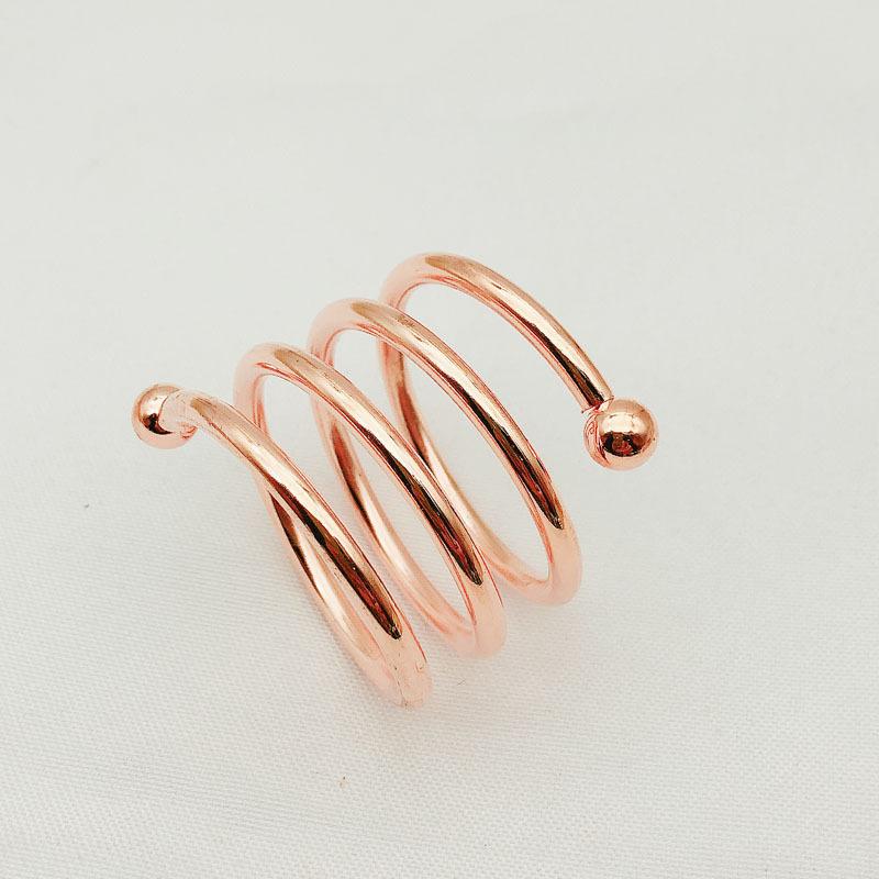 6 ks/lot Kovový pružinový kroužek na ubrousky drátěný kroužek na ubrousky svatební hotelové stolní nádobí spona na ubrousky stolní dekorace