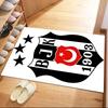 Be?ikta? Football Crest Square Rugs Are a Great Choice for Living Rooms, Bedrooms, Home Décor, and As Gifts.