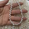 Top Sided Drilled Hole Pearl 4-5mm, Elegant White Natural Freshwater Pearl Beads for DIY Necklace, Bracelet, Anklet Accessories, Jewelry Making, 36cm