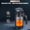 Elektrischer Wasserkocher mit hoher Kapazität für das Auto, 800 ml, mit digitaler Temperaturregelung, doppelwandiger Isolierung, 12V 24V Universal
