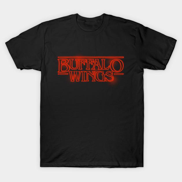 

Men Black Print T-shirt Buffalo Wings No-Cut Transfer Paper Print Cotton Tshirt XL чорний