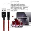 Fast-Charging Nylon Braided Data Cable for iPhone 11/12/13/14