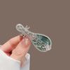 Creative Chinese Styles Pipa Hair Clip With Ink Painting Designs For Women And Culture Enthusiasts Side Bangs Barrettes