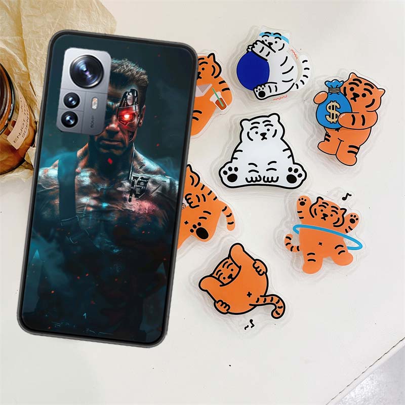 Arnold Schwarzenegger Terminator Phone Case For Xiaomi Poco X7 X6 M8 M7 M6 M4 M3 X4 Pro F7 Ultra M5S Mi 14 14T 15 15T 12T 10T Pr