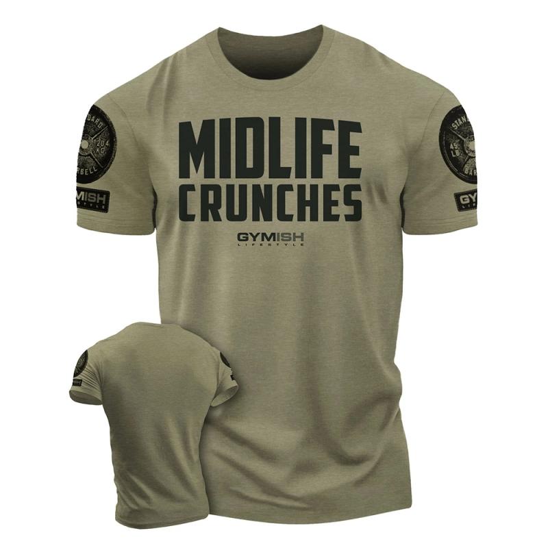 Fashion Mens Training T Shirts Trend Summer Crew Neck Gym Short Sleeve 3D Printed Sports Tees Loose Breathable Muscle T-Shirt
