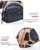 Professional Adult Full Cowhide Baseball Glove for Catchers, Infielders, and Pitchers