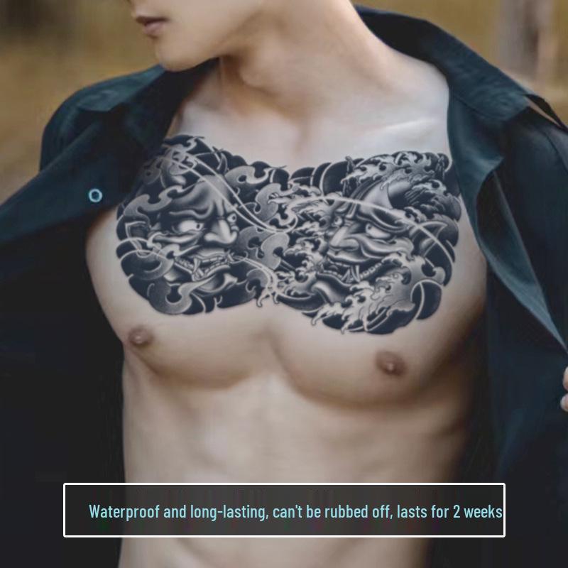 Waterproof Realistic Wing Tattoo Corsage for Men – Long-Lasting & Non-Reflective