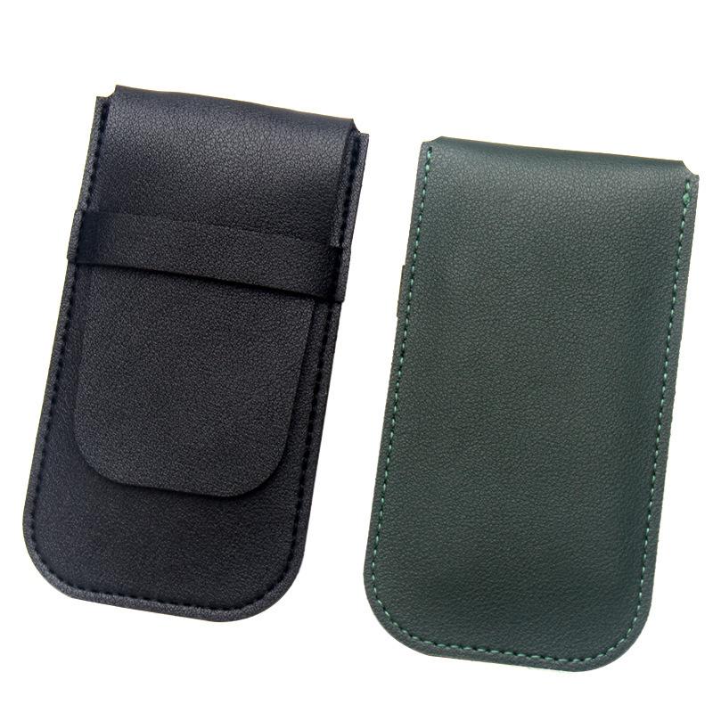 Portable Scratch-Resistant Leather Watch Storage Case