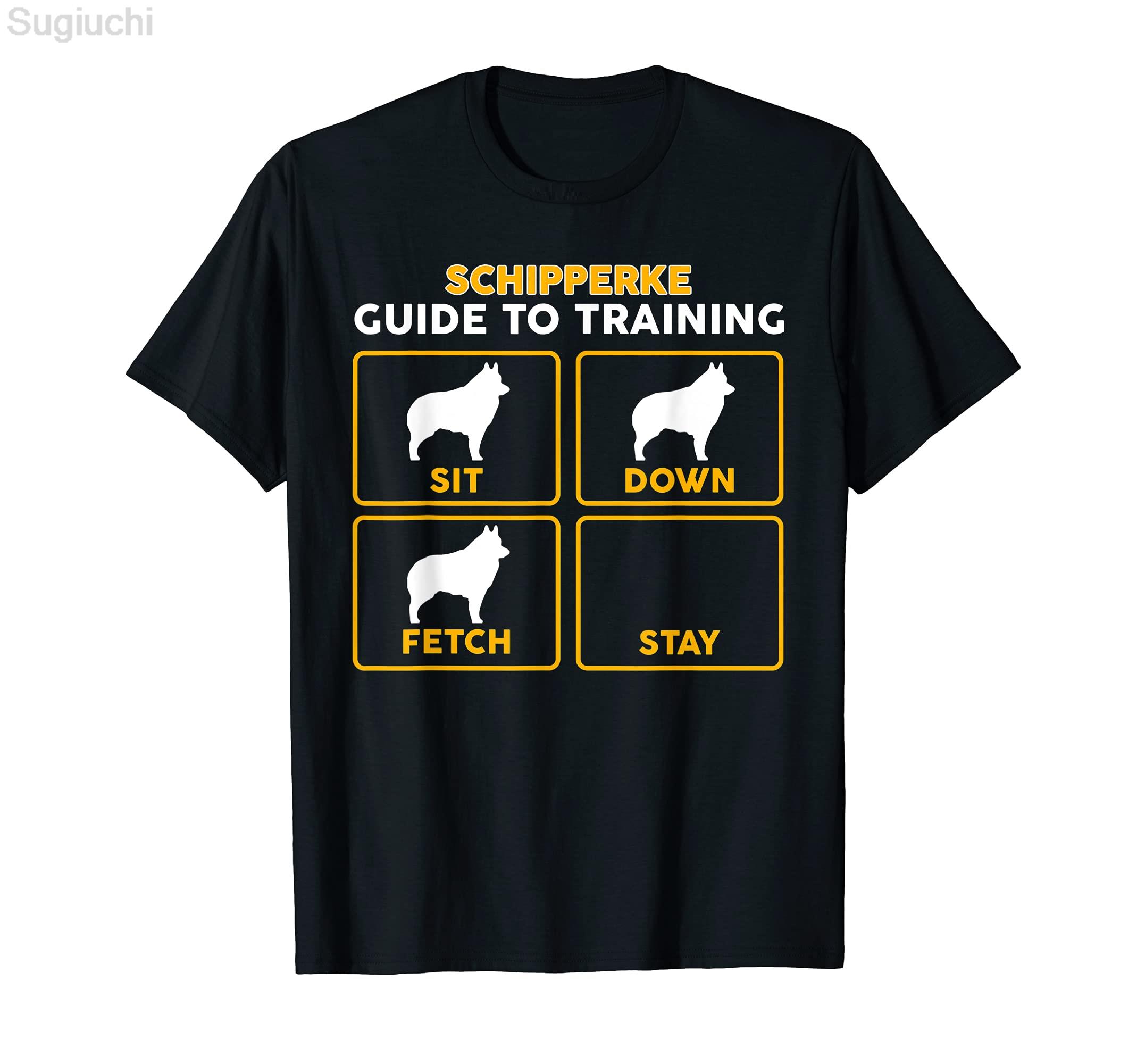 I Love My Schipperke Dog Lover TShirt 100 Cotton Men Women Unisex Hip Hop T Shirts For Gift Size XS5XL S