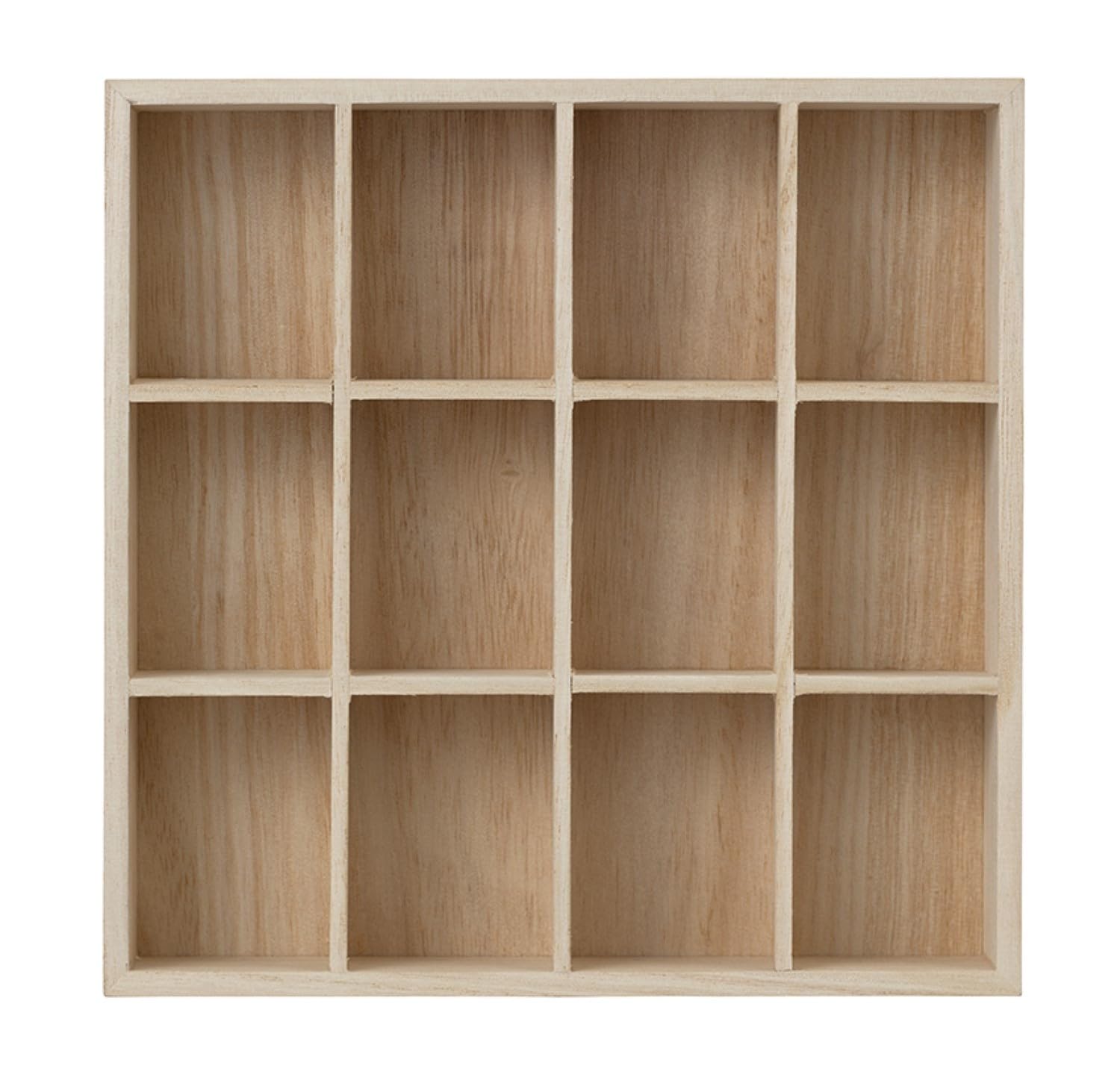 

Decor Corporation concombre 12-square wooden box. Size Outer dimensions Approx. W20.4 D4.5 H20.4 Inner dimensions of each square Approx. W4.5