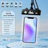 X8 Cartoon TPU Waterproof Floating Phone Case - Touchscreen Compatible for Swimming & Rafting