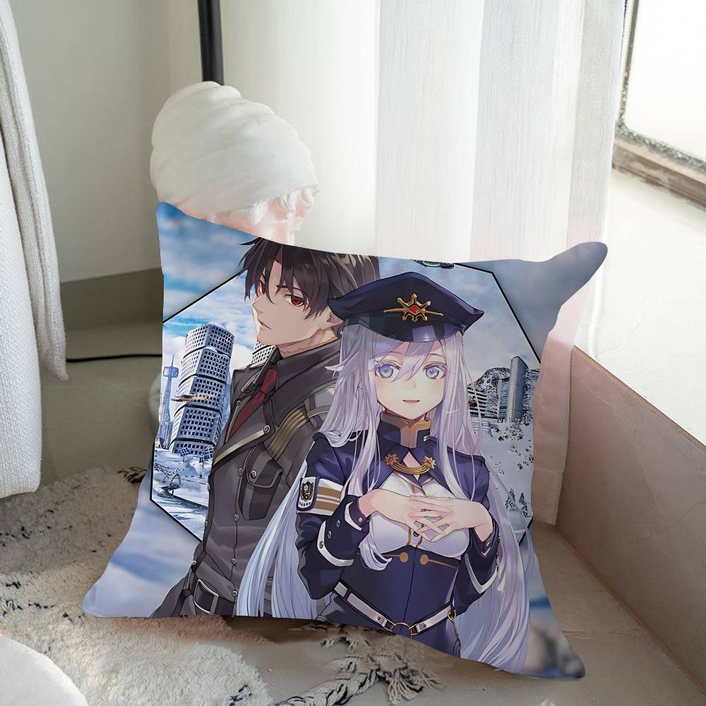 Anime 86 Eighty-Six Pillowcase Toon Gift Cushion Cover Bedroom Home Sofa Chair Seat Decor Pillow Case