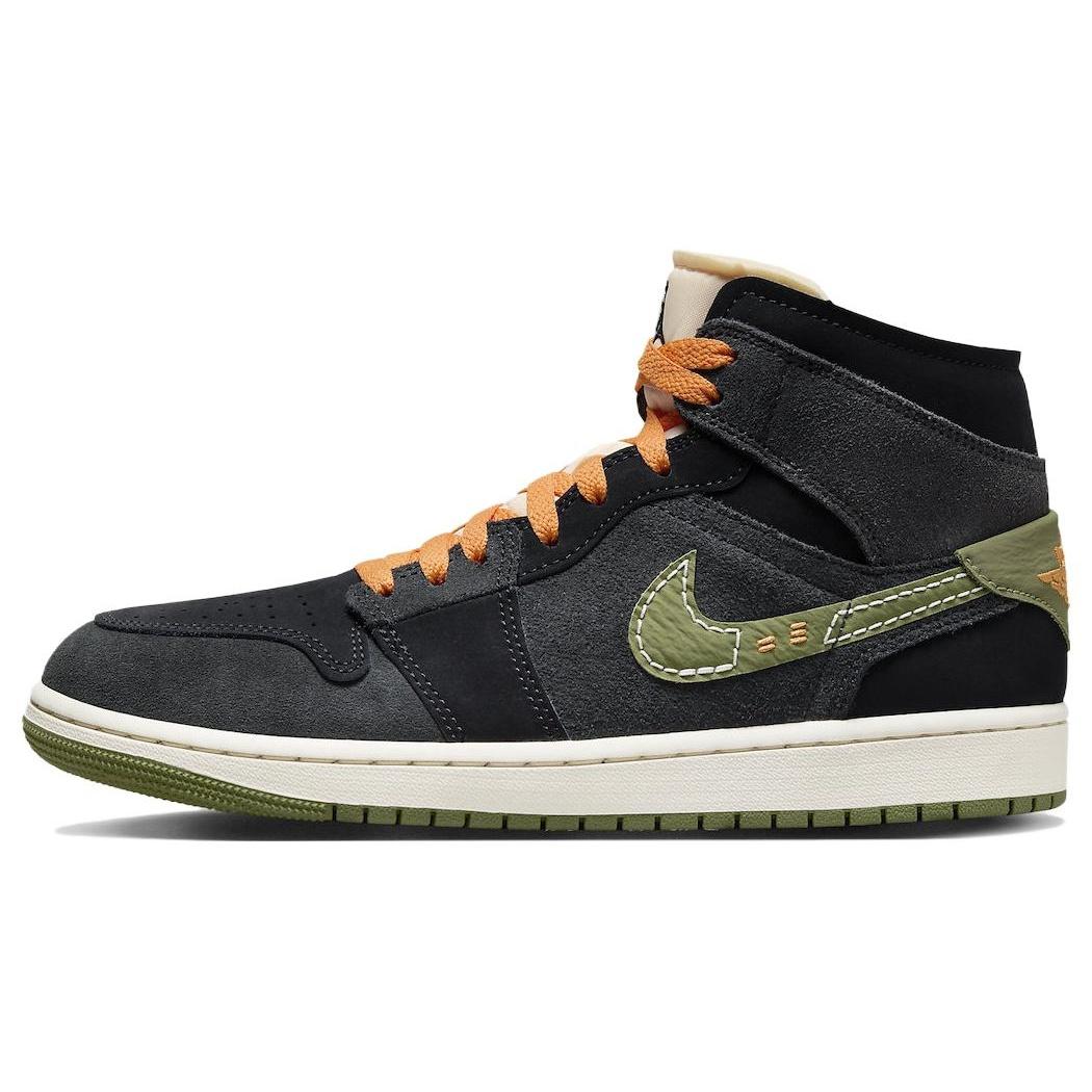 Air Jordan 1 Mid SE Craft Anthracite Light Olive Men s FD6817-003 EU 52.5
