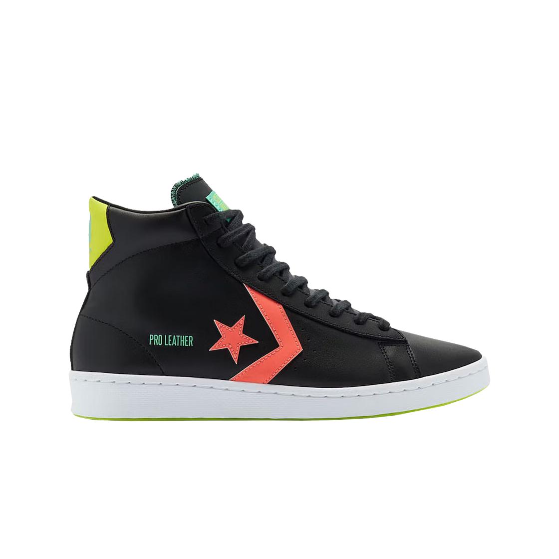 

Converse Pro Leather High Черный Лимонный Яд 270