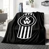 Kw Knob Icon Flannel Blanket Super Soft Warm Cozy Blanket For Sofa Bed Office Travel Allseason Home Decor Gift