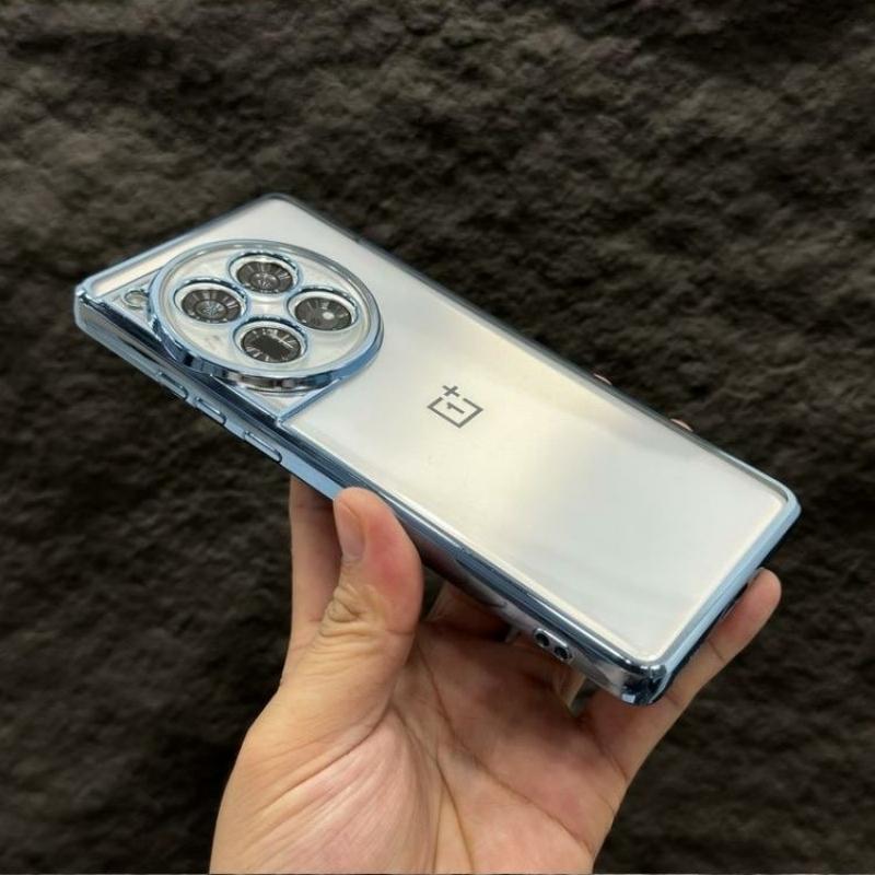 Case For OnePlus 12 12R 11 R ACE 3 ACE2 Pro Luxury TPU Soft Silicone Transparent Cover For OnePlus12 One Plus 11 Stylish Bumper