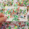 Christmas Mixed Sequins Snowflake Christmas Tree Santa Claus Handmade Diy Quicksand Hemp Filler Material Accessories