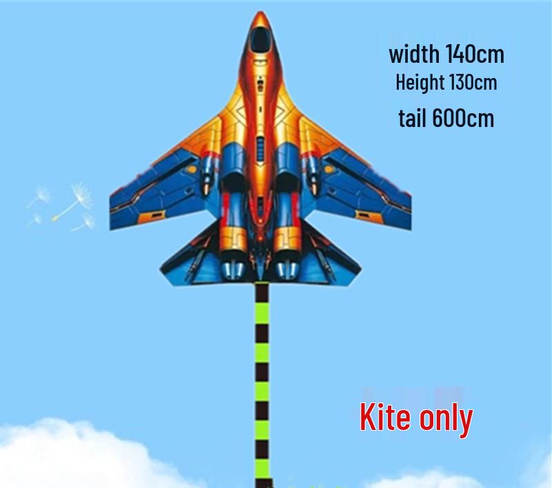 Stealth Fighter Airplane Kite: Easy-to-Fly Children's Breeze Kite