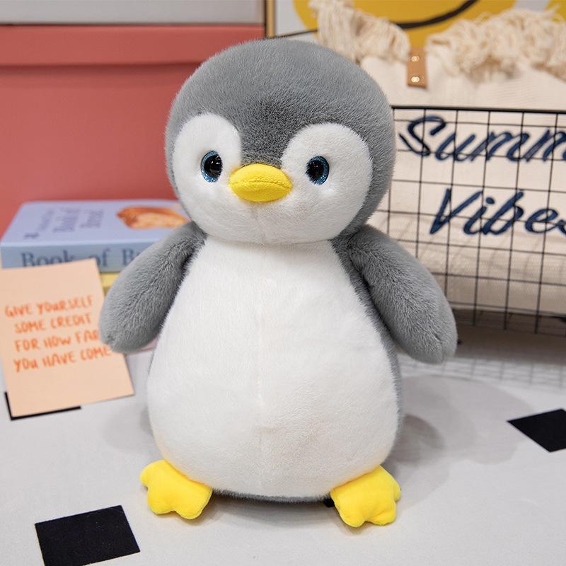 New Product Cute Colorful Luminous Penguin Plush Toy Led Luminous Doll Rag Doll Children's Performance Props