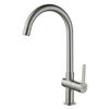 Laveo Alita Silver Standing Sink Tap with U Spout