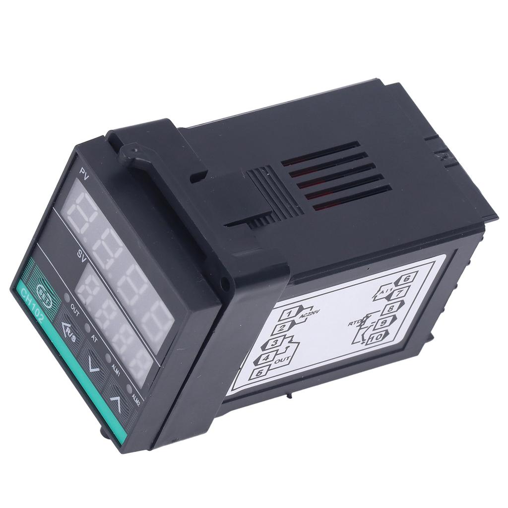 PID Temperature Controller Intelligent Digital Thermostat K Type CH102FK02MxAN AC220V