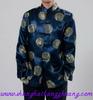 APEK Men's Red Long Sleeve Tang Suit Ethnic Outerwear for Spring, Autumn, Winter