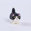Aesthetic Wooden Cat Figurine Mini Cute Kitten Ornament for Bedroom Desktop Bookshelf Home Decor Unique Gift for Friends