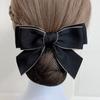For Female For Girls Hotel Korean Bun Snood Hairgrips Cover Net Ponytail Clip Bow Spring Clip