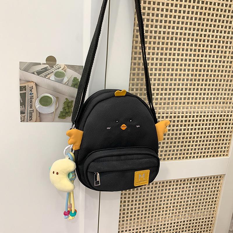 

Japanese messenger bag women s new cute chick mobile phone bag girl versatile small square bag student shoulder bag tide single bag чорний