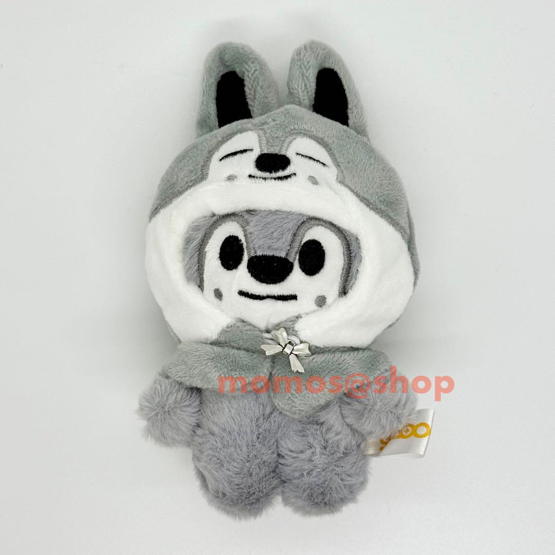 

[Б/У] Stray Kids Бан Чан и Вольфчан Плюшевый Талисман с Плащом