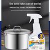 Powerful Heavy Oil Stain Cleaner - Strong Kitchen Range Hood Detergent & Spray for Restaurants/Home