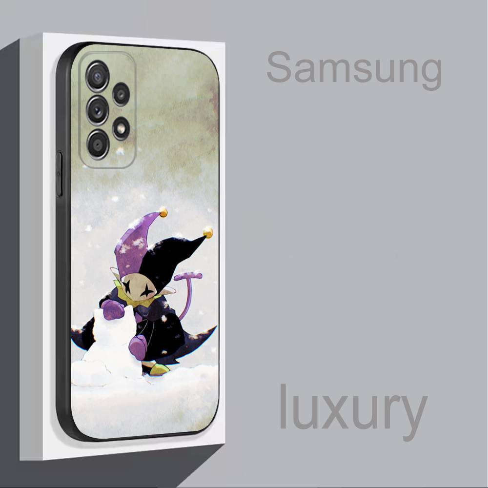 Jevil D-Deltarune Game Phone Case For Samsung S 25,24,23,22,30,21,10,9,Ultra,Plus,Lite,FE,4,5G Black Soft Case