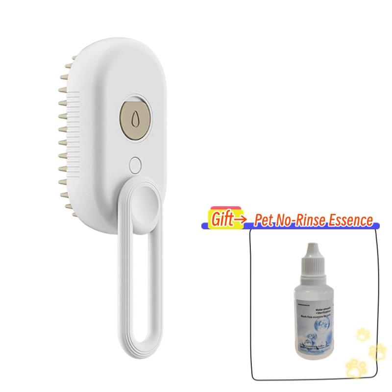 

3 в 1 Чистый Массажный Электрический Массажер Для Домашних Животных USB Перезаряжаемый Паровой Распылитель Подходит Для Кошек И Собак Для Удаления Колтунов И Выпавшей Шерсти Уход За Домашними Животными