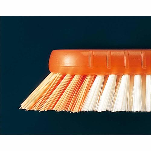 Azuma Industrial TK Scrubbing Brush, Petit Mommy, 12.5 X 7 X 3.5 Cm, Orange, for Scrubbing Even Small Areas