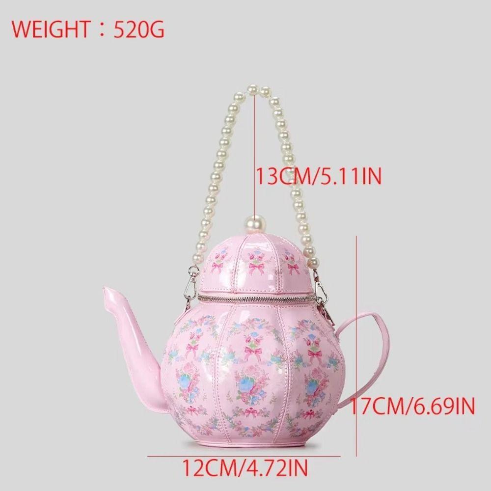 New Chains Teapot Design Handbags Creative Personality Crossbody Bag Luxury Vintage Shoulder Bag