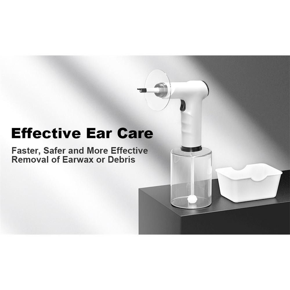 W50 Household Safe and Effective Ear Cleaner 4 Pressure Levels Ear Wax Irrigation Tool Electric Ear Wax Removal Kit