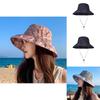 Summer Sun Protection Wide Brim Cap With Breathable Cotton Polyester Fabric For Outdoor Travelers
